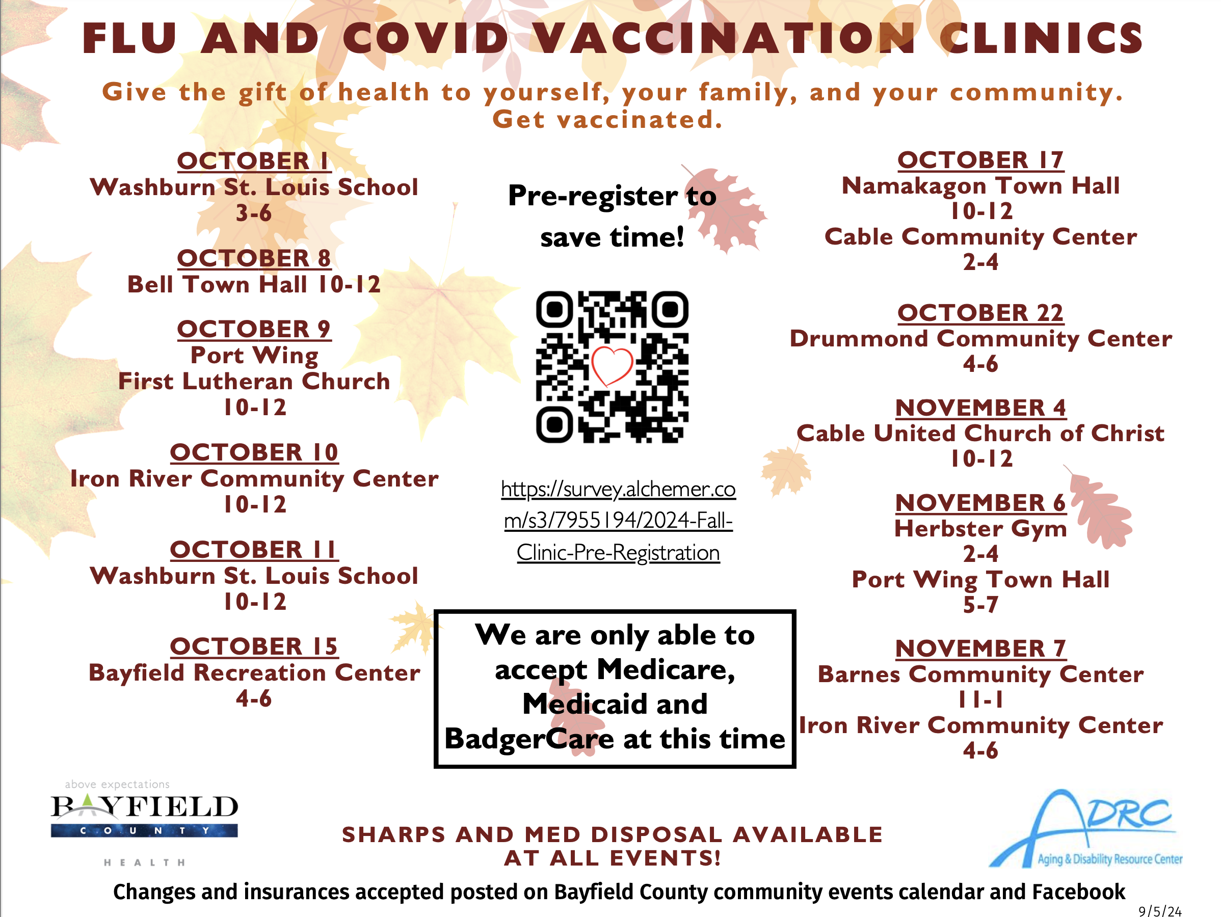 Flu & Covid Vaccination Clinics